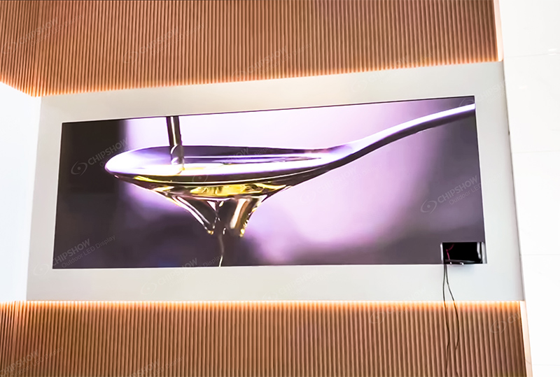 オフィスビルロビーのP2スモールピッチLEDディスプレイスクリーン