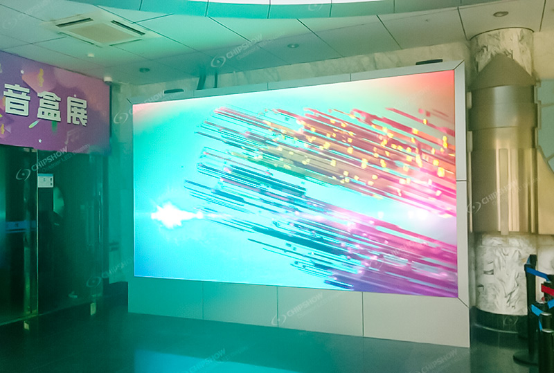 深セン宝安科学技術博物館のP1.5スモールピッチLEDディスプレイスクリーンウルトラクリアケース。