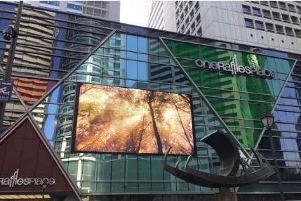 チップショー屋外LEDディスプレイプロジェクト