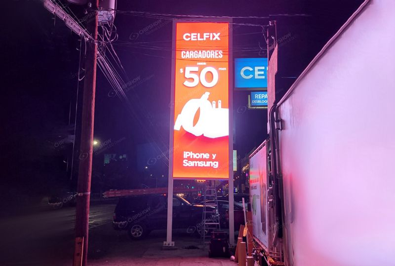 C-Slim P6.67 屋外 LED 広告ボード (米国)