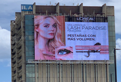 c-ventp25透明LEDスクリーン